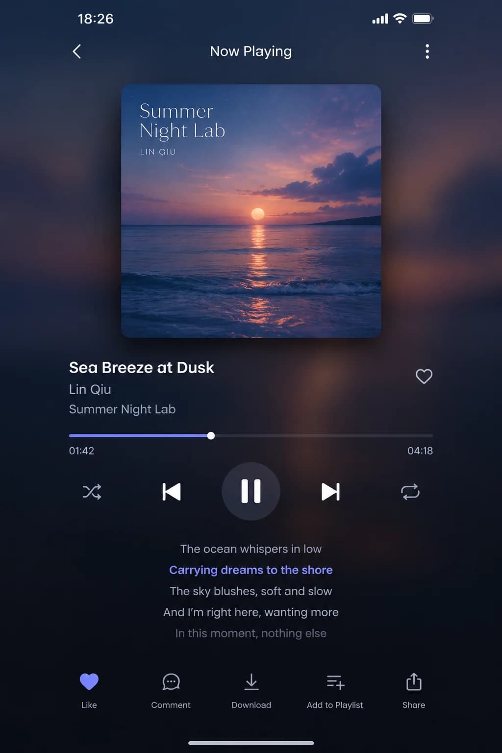 Musik-Player-App
