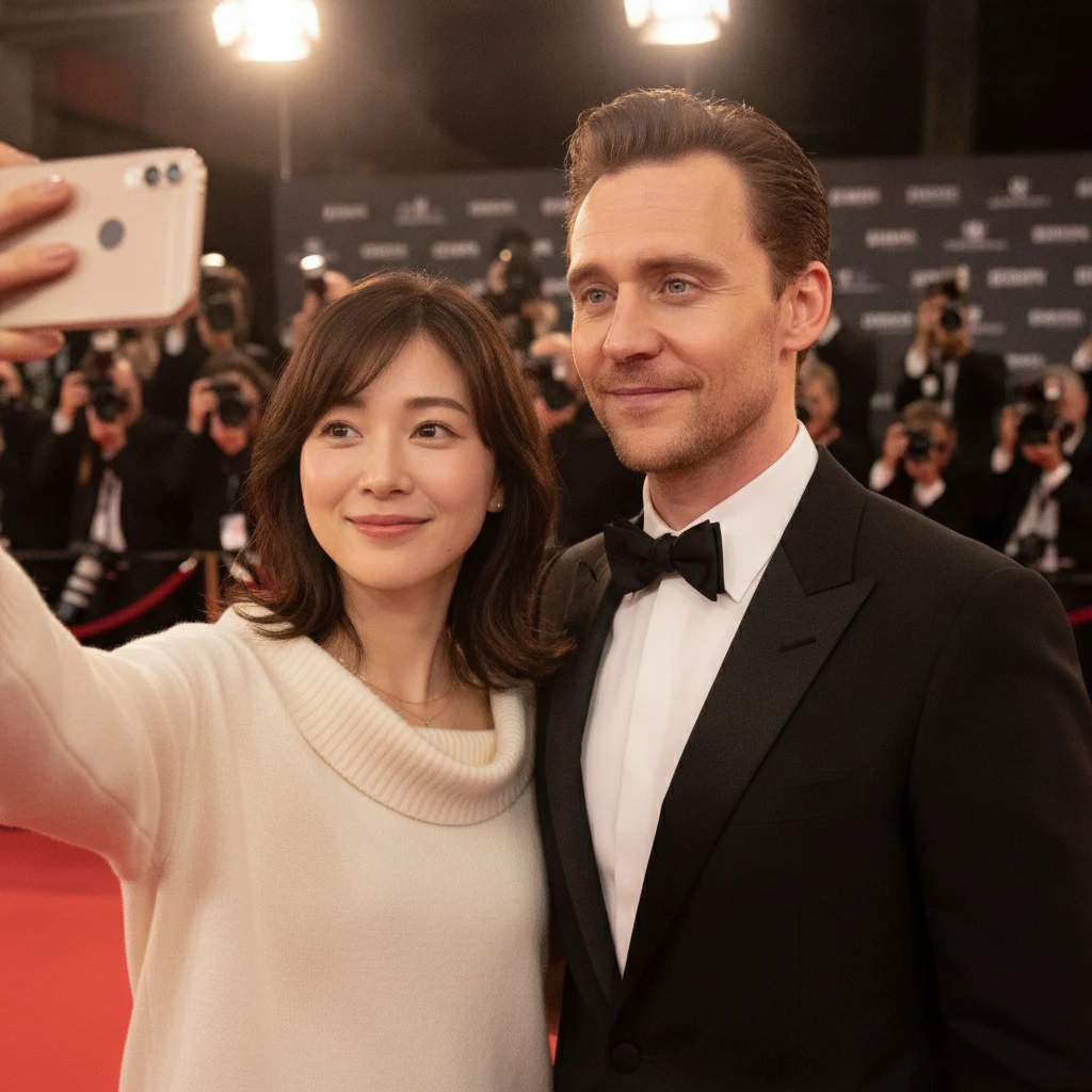 Generador de selfies con celebridades IA